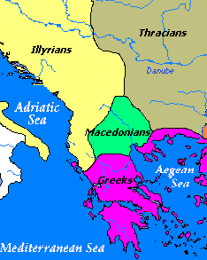 Macedonian map